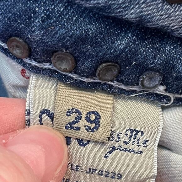 Miss Me Women's Size 29 Blue Low Rise Boot Cut Denim Jeans JP4229 - Picture 3 of 11